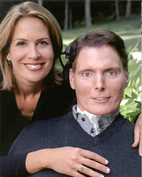 Dana and Chris Reeve