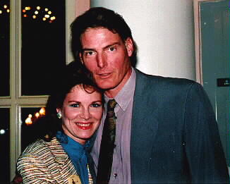 Jo with Chris at the 1993 SIT Reunion