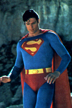 Chris as Superman